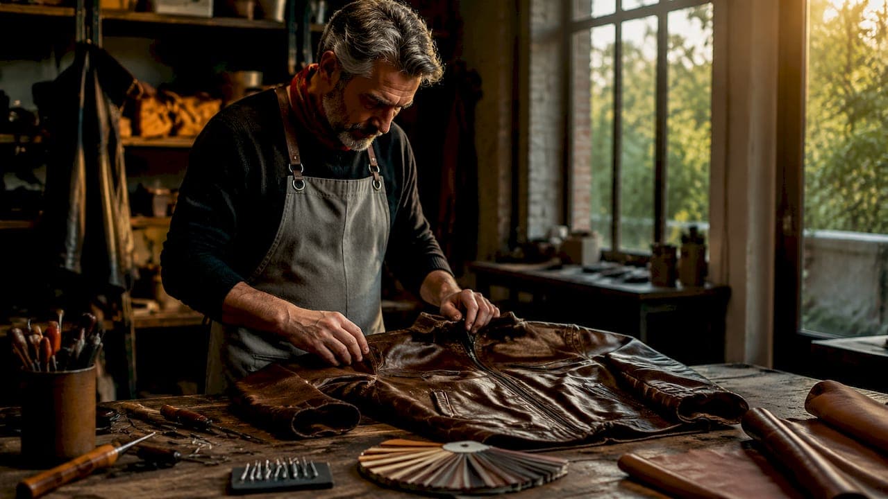 Wat betekent jas restauratie voor leren jassen?