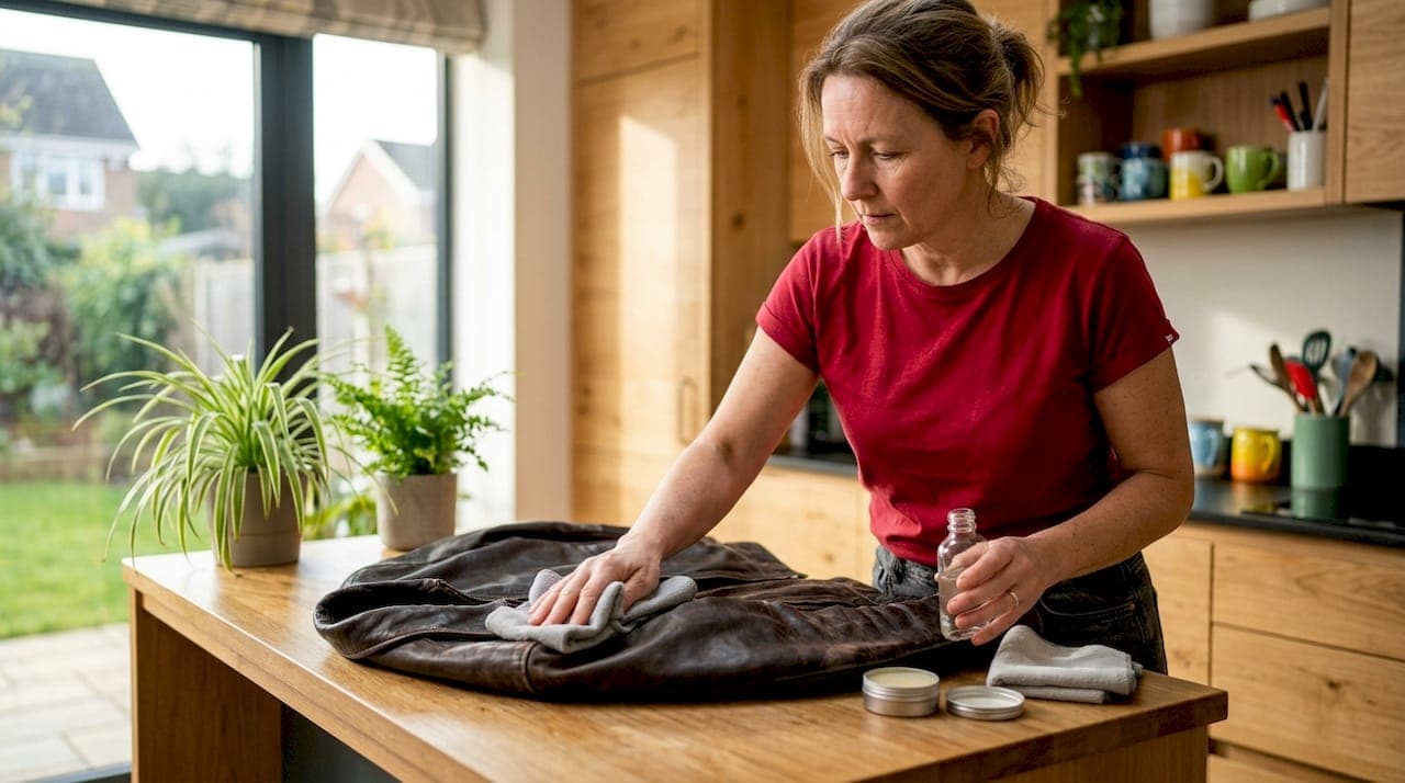 Leren jas kleur opfrissen: uitleg stap voor stap