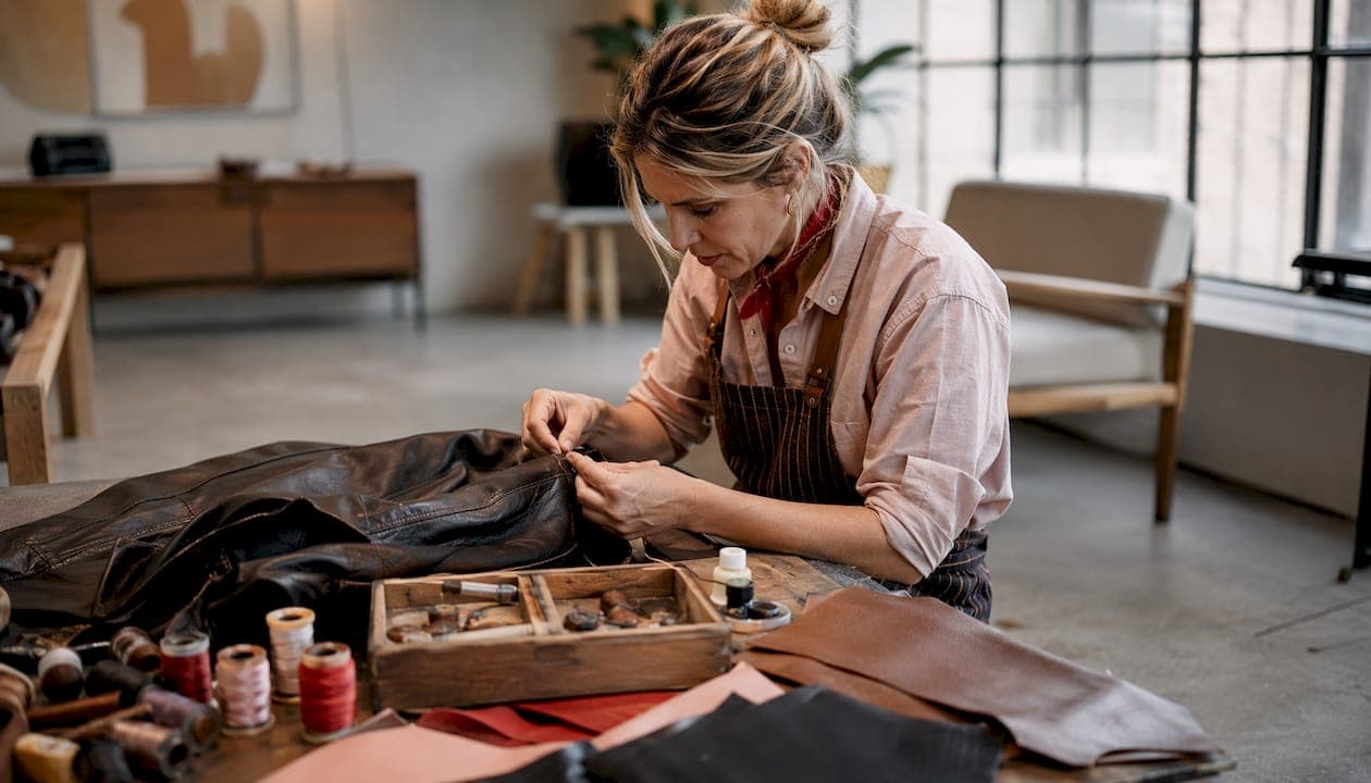 Circulaire leder oplossingen: repareer of restyle je jas