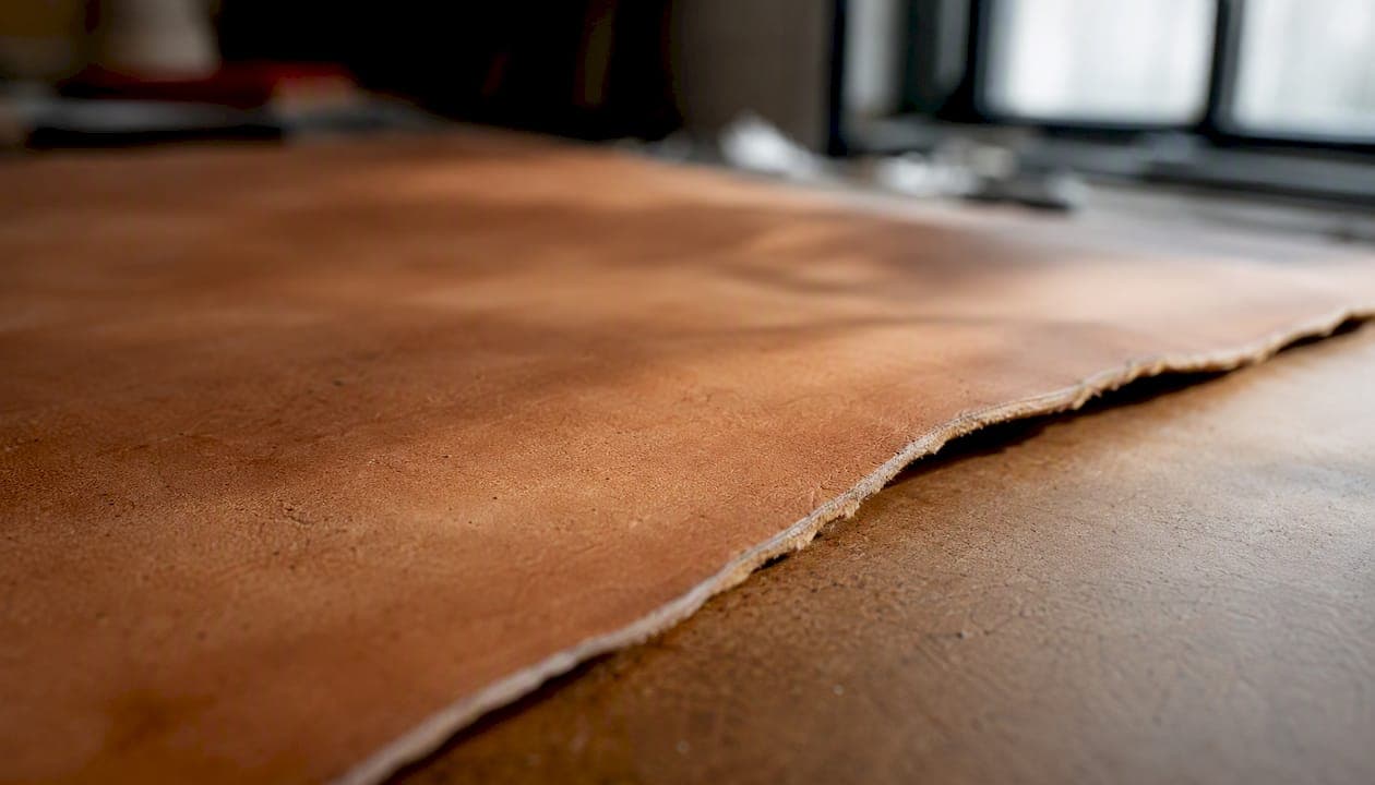 Vegetable tanned leder: wat het is en wanneer je het kiest